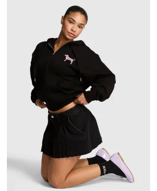 Спортивний костюм PINK Campus Fleece™ Full-Zip Hoodie+PINK Campus Fleece™ Sweatpants Pure Black