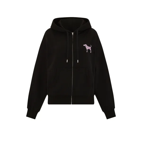 Спортивний костюм PINK Campus Fleece™ Full-Zip Hoodie+PINK Campus Fleece™ Sweatpants Pure Black