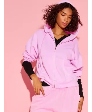 Спортивний костюм PINK Campus Fleece Half-Zip Hoodie + Campus Fleece Sweatpants Hushed Lilac