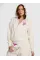 Спортивний костюм PINK Campus Fleece™ Half-Zip Hoodie+Wide-Leg Split-Hem Sweatpants Snow Heather