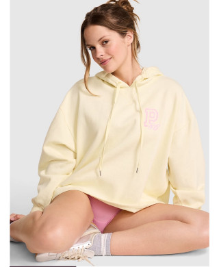 Спортивний костюм PINK Campus Fleece Sweatpants + Hoodie Yellow