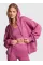 Спортивний костюм Victoria's Secret Малиновий Ivy Fleece Campus Full-Zip Hoodie/Sweatpants Red Violet