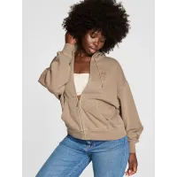 Спортивний костюм PINK Ivy Fleece Campus Full-Zip Hoodie+ Ivy Fleece Campus Sweatpants Iced Coffee