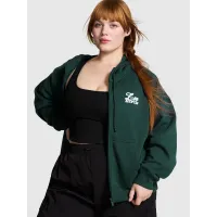 Спортивний костюм PINK Ivy Fleece Campus Full-Zip Hoodie + Ivy Fleece Campus Sweatpants Deep Forest Aspen