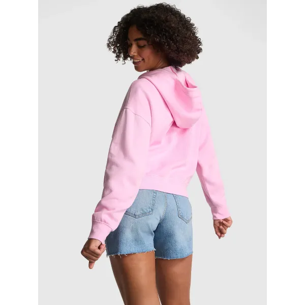 Спортивний костюм Victoria's Secret Ivy Fleece Campus Full-Zip Hoodie Pink Lollipop + Ivy Fleece Campus Sweatpants