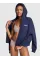 Спортивний костюм Victoria's Secret Синій  Ivy Fleece Campus Full-Zip Hoodie/ Midnight Navy Noir