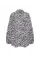 Пляжний костюм Victoria's Secret Swim Beachwear Voile Oversized Button-Front Shirt + Shorts Snow Leopard