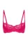 Комплект Dream Angels Wicked Unlined Lace Balconette Bra +Dream Angels Lace Thong Panty Vibrant Fuchsia