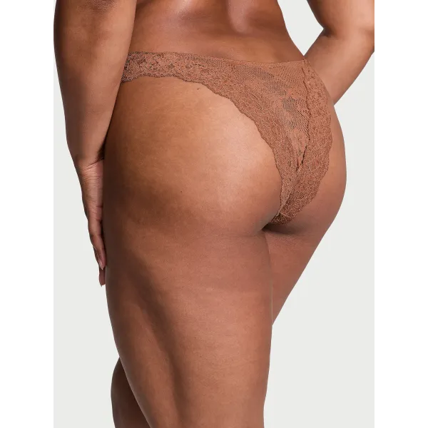 Комплект Dream Angels Wicked Unlined Lace Balconette Bra Lift without Padding Caramel