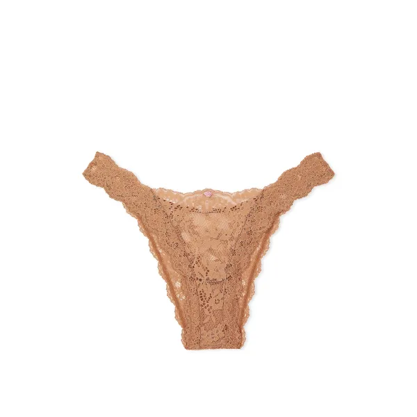 Комплект Dream Angels Wicked Unlined Lace Balconette Bra Lift without Padding Toffee