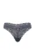 Комплект The T-shirt Cotton Shadow Stripe Unlined Demi Bra + Thong Panty Bluestream