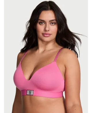 Комплект The T-shirt Shine Patch Lightly Lined Wireless Bra Rose Garden Pink + Thong