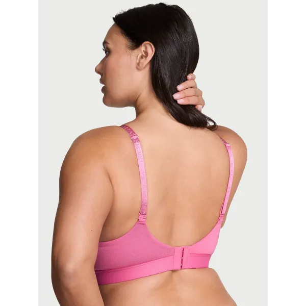 Комплект The T-shirt Shine Patch Lightly Lined Wireless Bra Rose Garden Pink + Thong