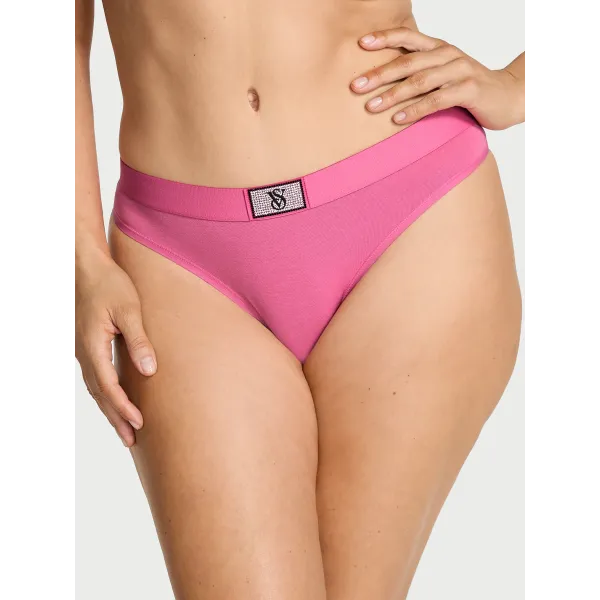 Комплект The T-shirt Shine Patch Lightly Lined Wireless Bra Rose Garden Pink + Thong