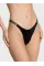 Комплект Very Sexy Ombré Stripe Shine Strap Push-Up Bra Black +Thong Black