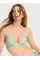 Комплект Victoria's Secret Tease Lightly Lined Sheer Shimmer Plunge Bra +Cheeky Thong Mint