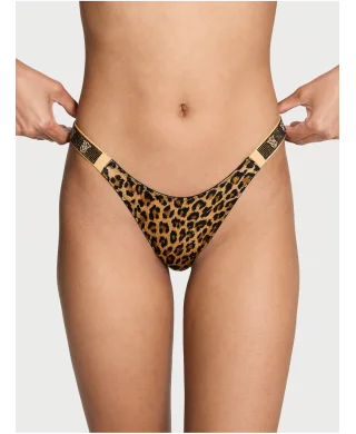 Трусики Very Sexy Shine Strap Brazilian Panty Leopard